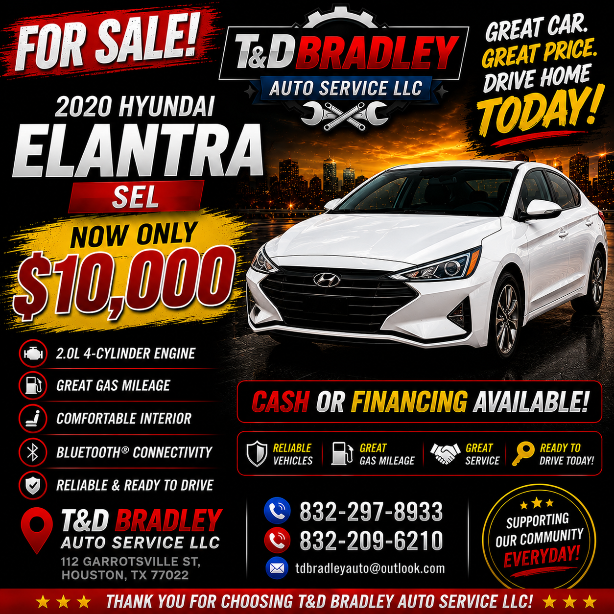 2020 Hyundai Elantra SEL