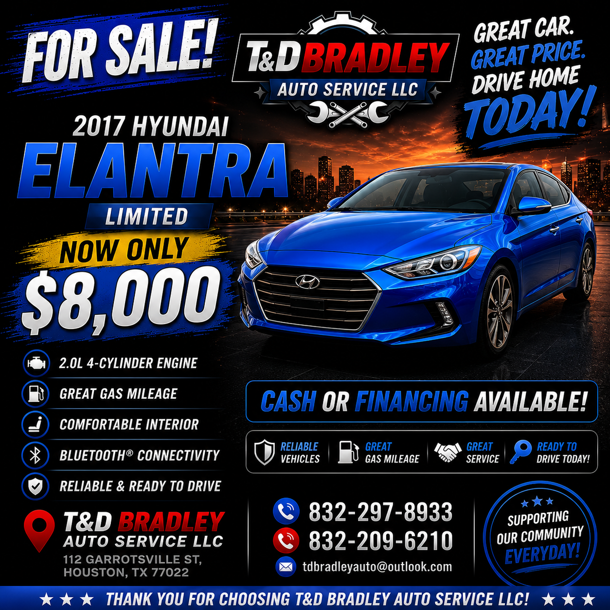 2017 Hyundai Elantra Limited