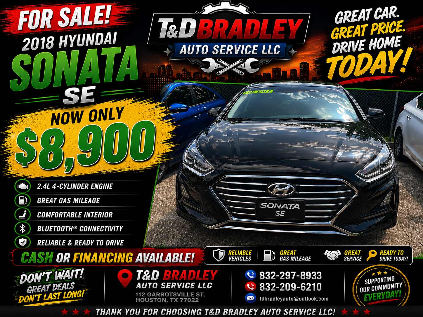 2018 Hyundai Sonata SE